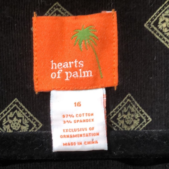 Hearts of Palm Designed and Embroidered Button Blazer - Picture 10 of 11